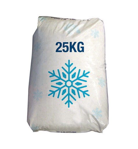 Sel De Déneigement Sac 25 Kg - Pour Trottoirs, Parkings, Chaussées - Sécurité Hiver