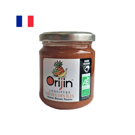 COFRIL - Confiture fruits des îles solidaire - 250g (12) (FRA)