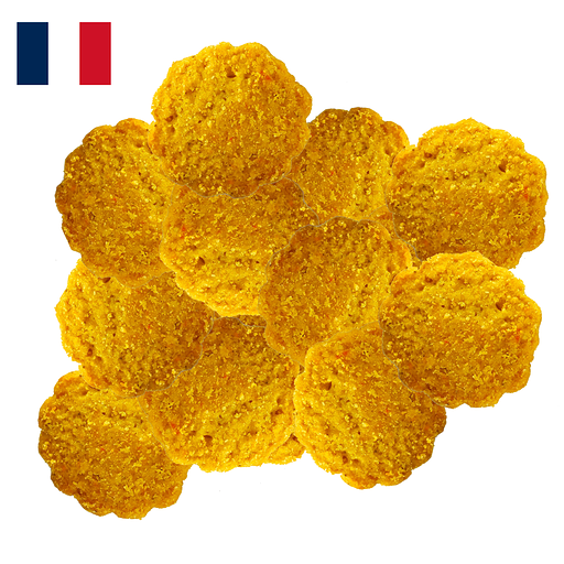 BIASCC - Biscuits artisanaux apéro Carotte Curry - 2x1kg (FRA)