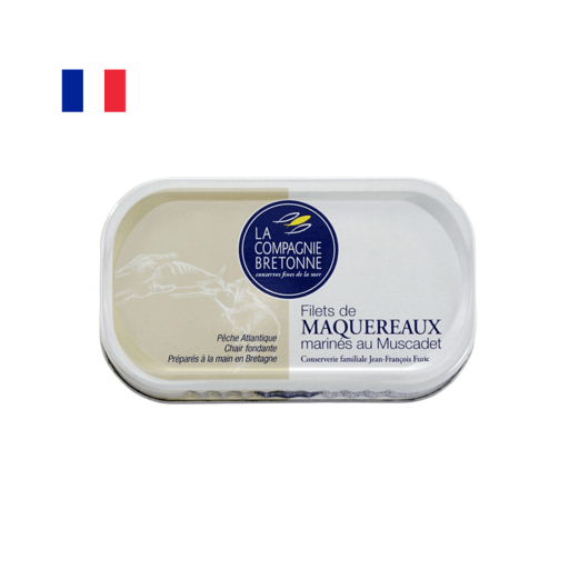 FIMAMU - Filets de maquereaux au Muscadet - 118 g (12)