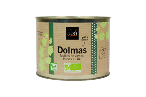 DOLMAS - Dolmas - Feuilles de vigne farcies au riz vegan - 280g (6)