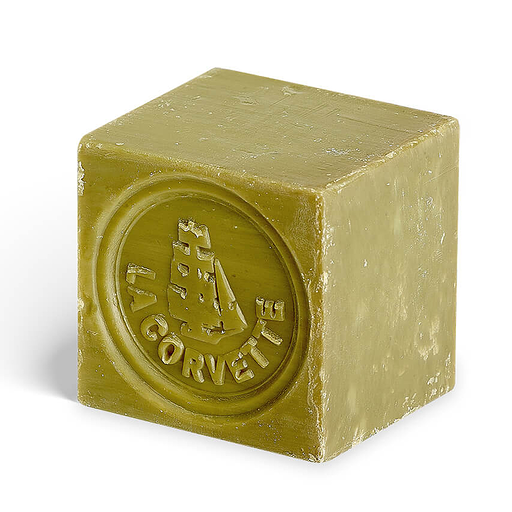 CUSDMO200 - Cube de Savon de Marseille Olive Nu - 200g (8) (FRA)