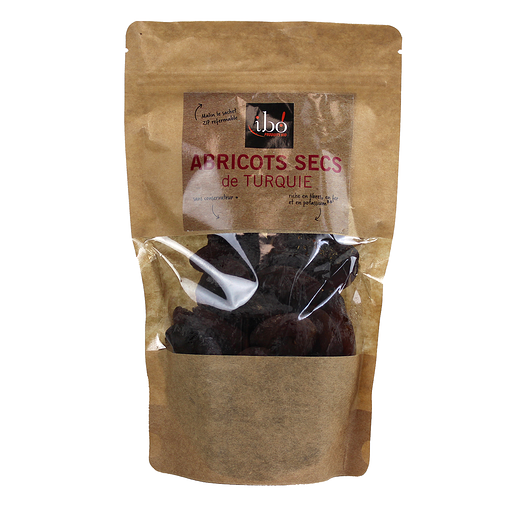 ABRIDEM - Abricots secs entiers, dénoyautés - 500g (6)