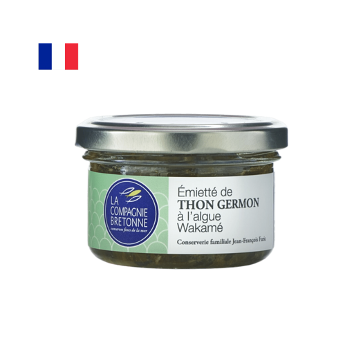 EMTHW - Emietté de thon Germon à l'algue Wakamé - 90 g (12)