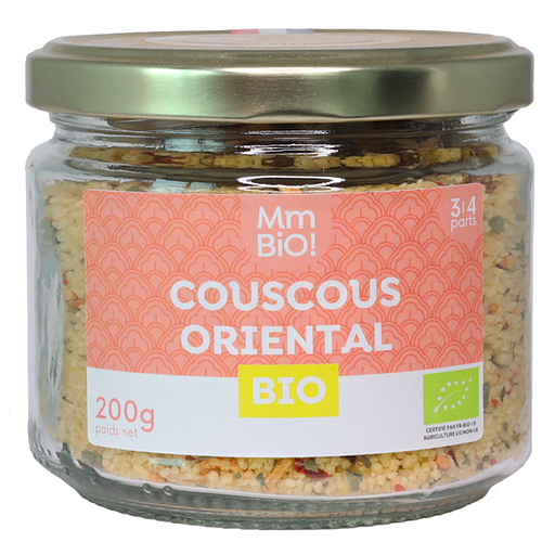 COUSO200 - Couscous oriental MmBio bocal 200g  (6)