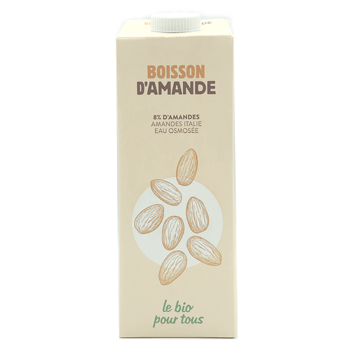 BOIAM - Boisson amande 8% le bio pour tous 1L (10) - (ITA)