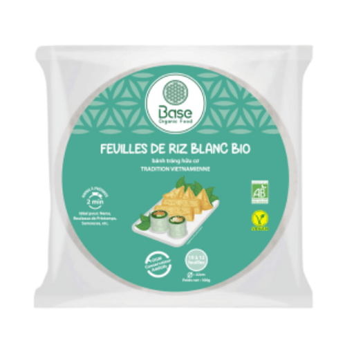 FEURIZ - Feuilles de riz blanc - 100g (20)