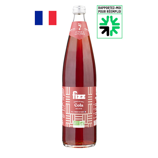 FIZCOL75 - Fizz cola - Cola bio artisanale  - 75 cl (6) (FRA)