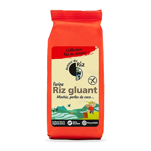 FARIGL350 - Farine de riz gluant 350g (12)