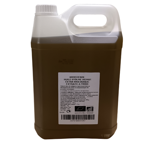 HOLIV - Huile olive extra vierge Bidon - 5L (UE - non UE)