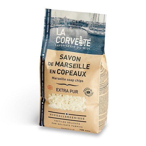 COPSDMEP750 - Savon de Marseille en Copeaux EXTRA PUR - 750g (6) (FRA)