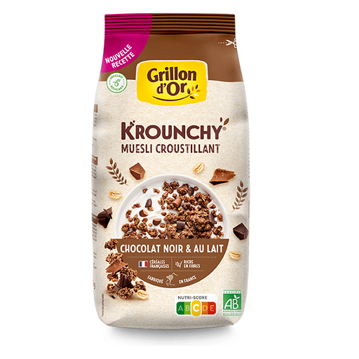 CRCH10 - Krounchy chocolat noir & lait - 500g (6)