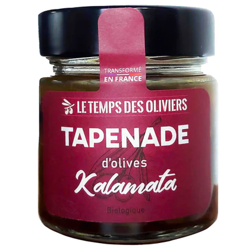 TAPOLKA - Tapenade d'olives Kalamata Grèce - 200g (12)