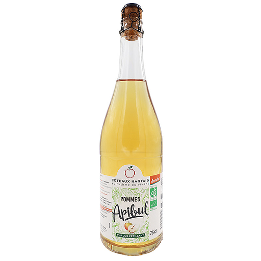 APINAT75 - Apibul Nature Pommes bio Demeter Coteaux Nantais - 75 cl (6) (FRA)