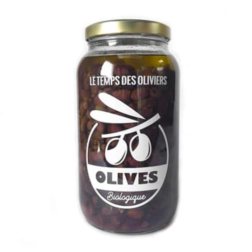 OLNKH3 - Olives noires Kalamata Grèce sous huile 2.85kg