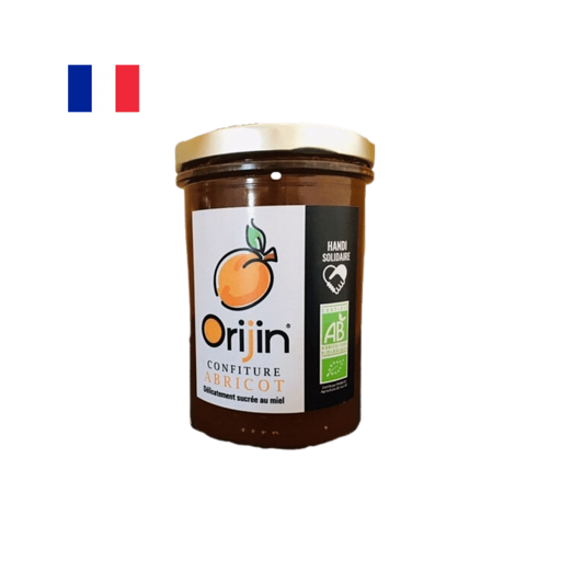 COABM - Confiture abricot miel (15%) solidaire - 250g (12) (FRA)