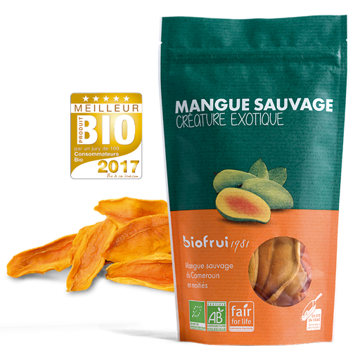 MASEC100 - Mangue Sauvage Equitable séchée en moitié du Cameroun extra - 100g (10)