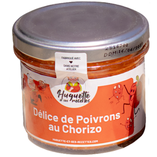 DEPOCH - Tartinable Délice de Poivron au Chorizo - 100g (12)