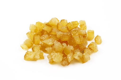CICO5PL - Citron écorce confit cube 5x5 mm qualité pâtissière /P  - 5kg
