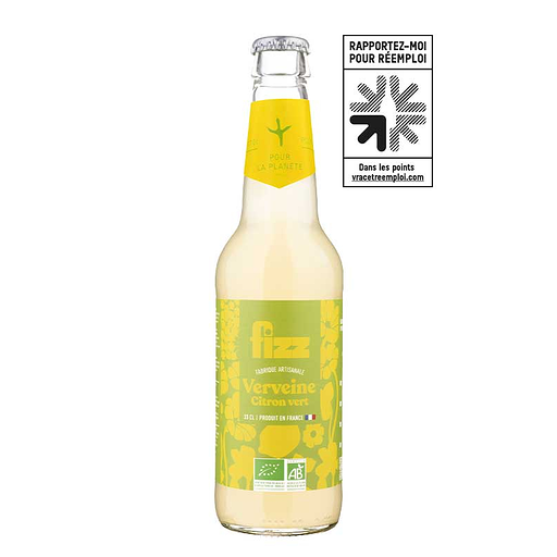 FIZVECI - Fizz Verveine Citron vert 33 cl (12) (FRA)