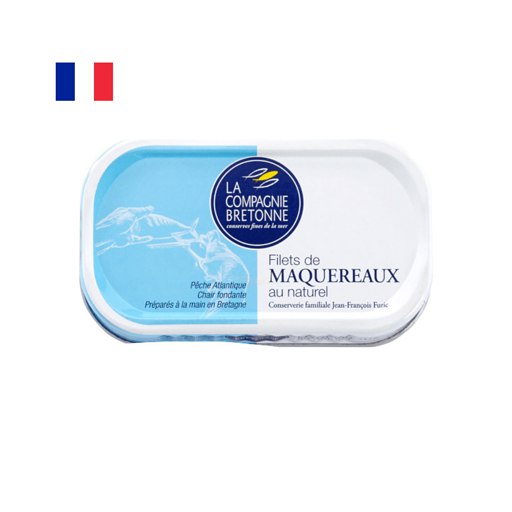 FIMANA - Filets de maquereaux au naturel - 118g (12)