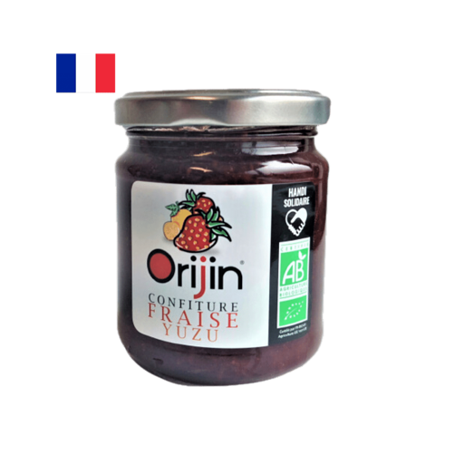 COFRYU - Confiture fraise yuzu solidaire - 250g (12) (FRA)