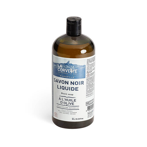 SAVNL1L - Savon noir liquide olive 1L (12) (FRA)