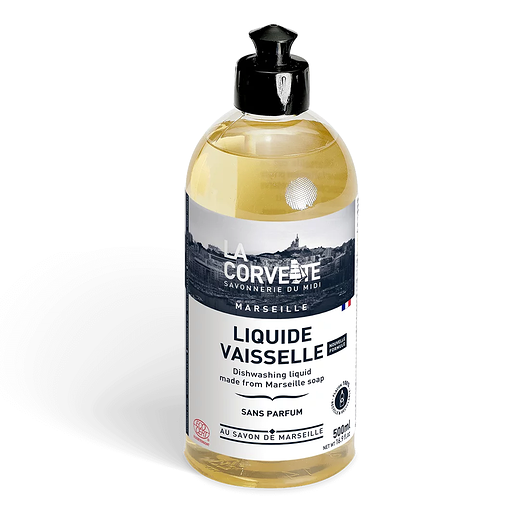 LIQVD500 - Liquide vaisselle de Marseille 500 ml (6) (FRA)